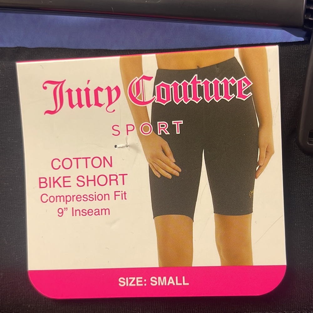 Brand new with tags Woman’s Juicy Couture Sport - Cotton Bike Short. Size small. - Picture 7 of 14